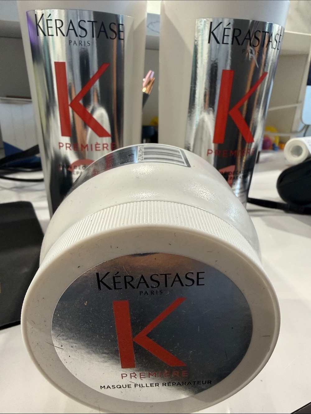 Kerastase Premiere Decalcificant  systen pre/shampoo, resurface concentrate&mask
